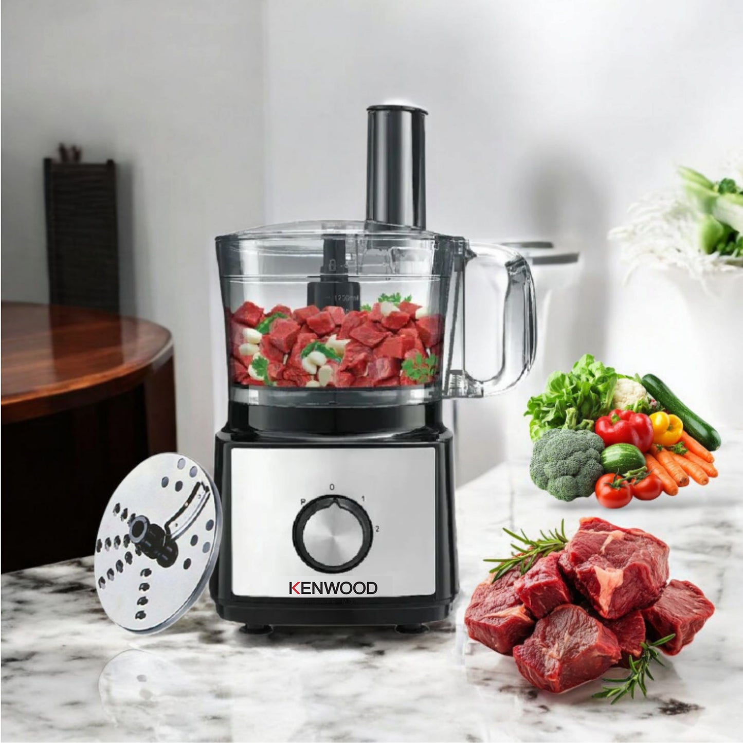 Electric Chopper 3L – Cutter & Mincer with 5-Year Warranty