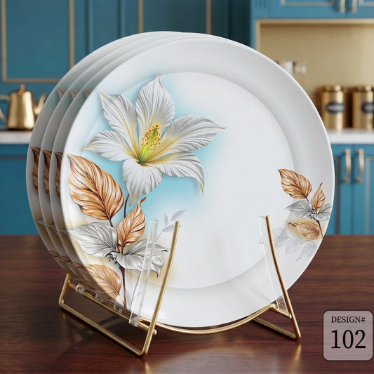 Melamine Double glaze dinner set 72pcs (102)