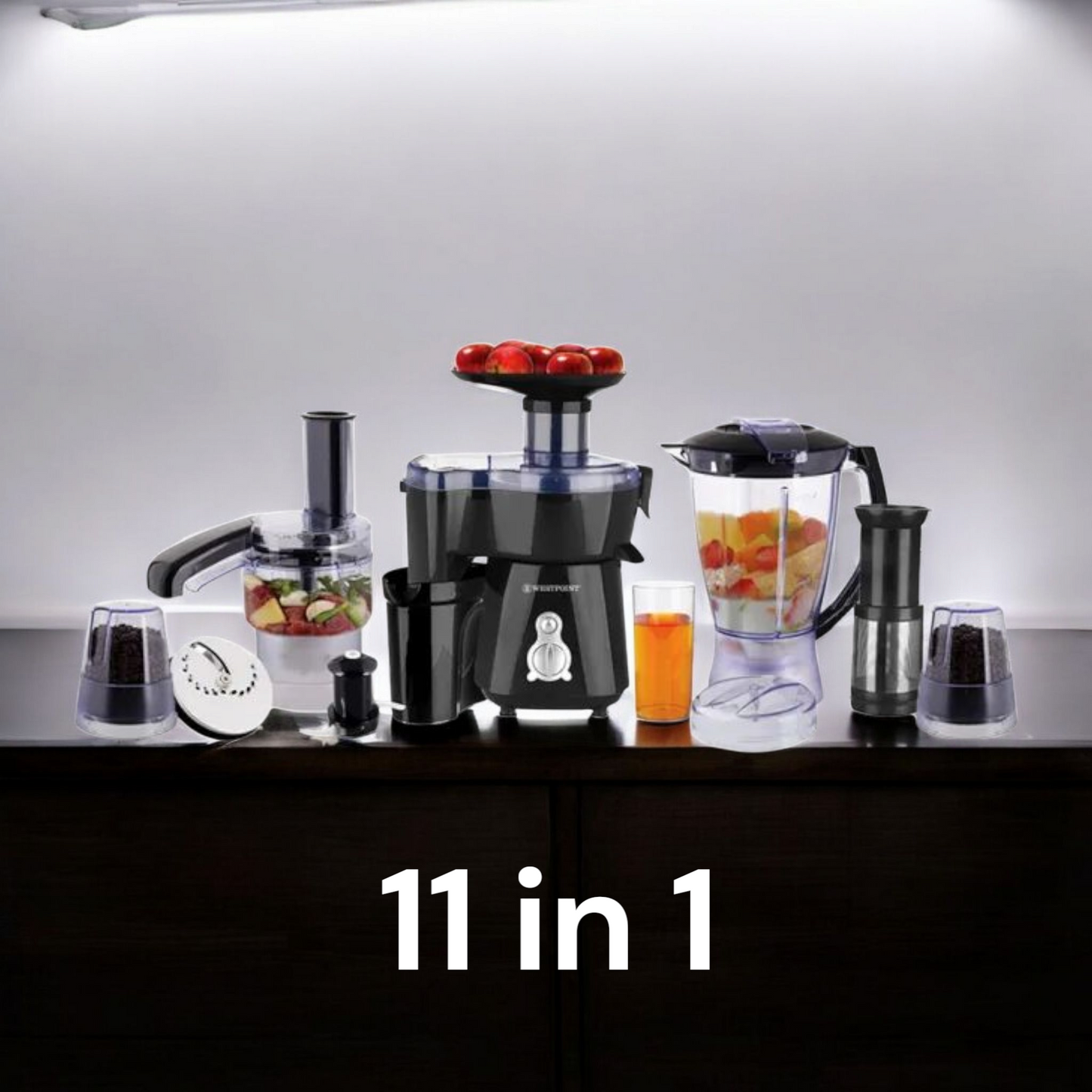 11-in-1 Copper Food Factory with Metal Body