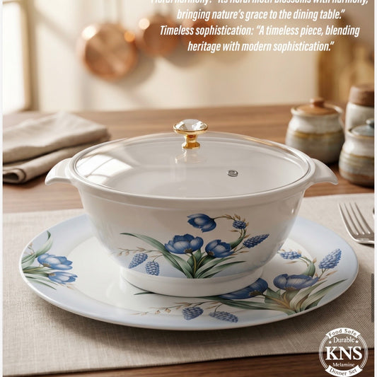 Melamine Double glaze dinner set 72pcs (107)