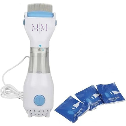 V-Comb Electric Lice Remover with UV & Suction