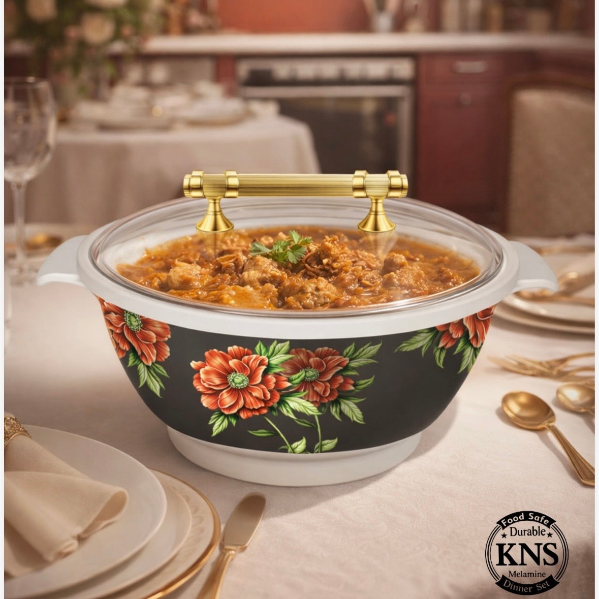 Double glaze dinner set 72 pcs (109)