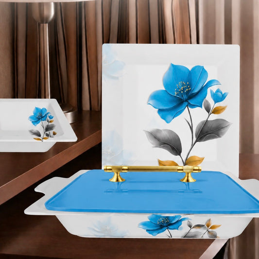 Dinner set with glass lid (07)