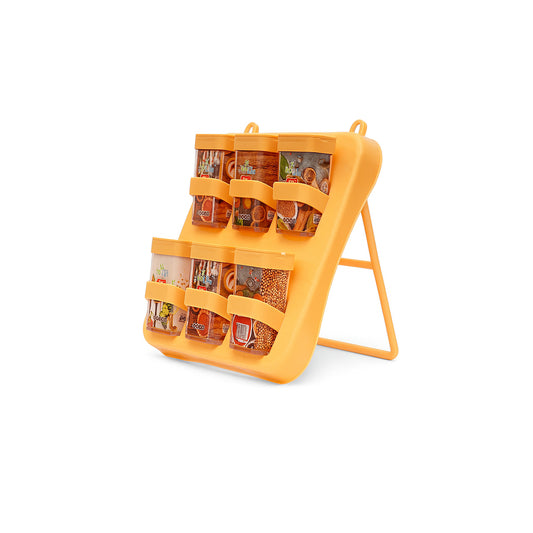 Mini Spice Rack Set – 6 Jars