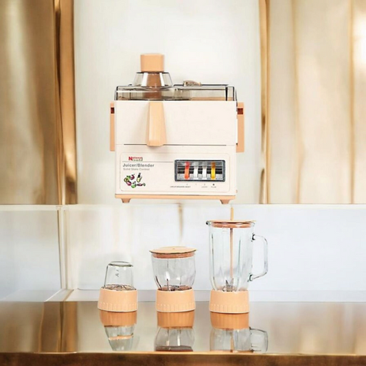 4-in-1 Food Factory – Juicer, Blender, Chopper, Grinder